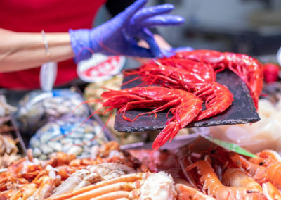 gamba vermella