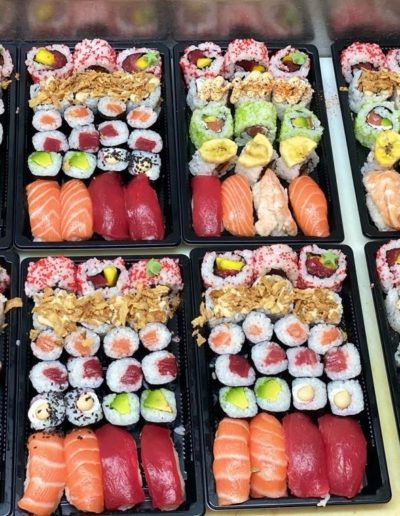 Bandejas de Sushi